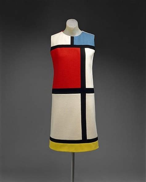 ysl mondrian dress 1965|yves saint laurent iconic dress.